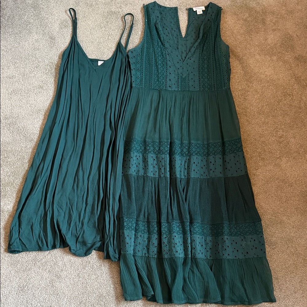 Sundance Teal Maxi Dress Set